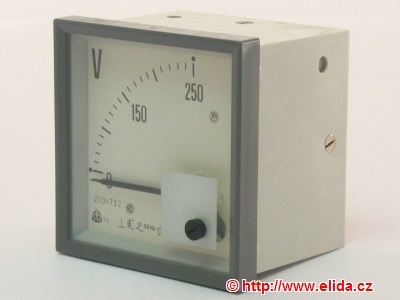 voltmetr Fa  72        0-250 V